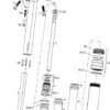 ROCKSHOX Pièces Détachées Pour Tige De Selle Reverb (A1 / 2010-2012)