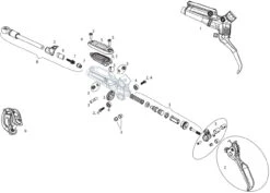 SRAM Pièces Détachées Pour Levier De Frein Guide RSC (B1) (2017-2018)
