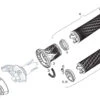 SRAM Pièces Détachées Pour Levier Rotatif Eagle/XX1/XX/X0/X01/GX/NX