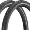Schwalbe Set De 2 Pneus Rigides Cloutés Marathon Winter Plus 24"