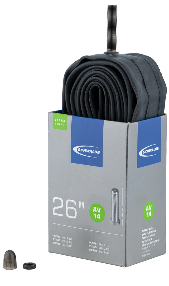 Schwalbe Chambre à Air 14 Extralight Pour 26" – Image 3