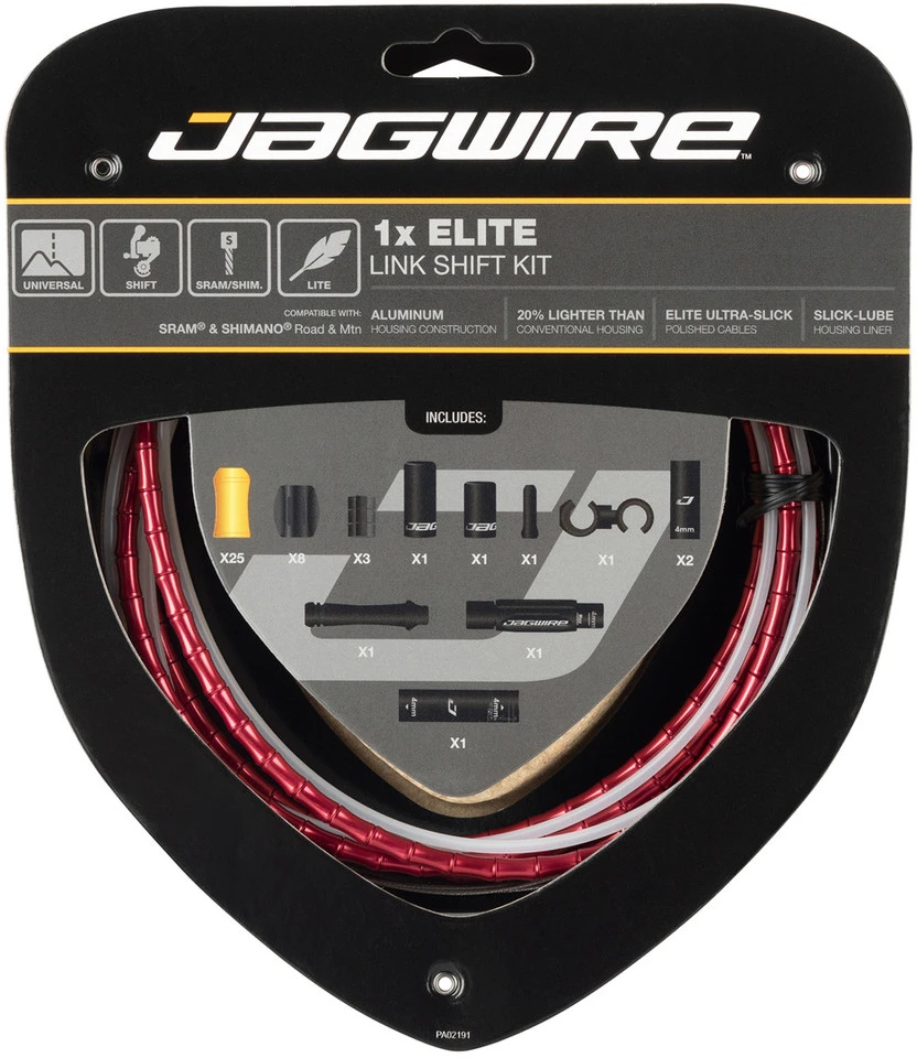 JAGWIRE Set De Câble De Vitesse 1X Elite Link
