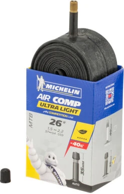 Michelin Chambre à Air C4 Aircomp Ultra-Light VTT Pour 26"