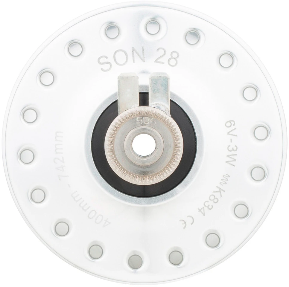 Moyeu à Dynamo 28 Disc 6 Trous – Image 5