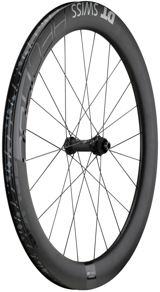 Dt-swiss Set De Roues En Carbone HEC 1400 SPLINE 62 Boost Disc CL Hybrid 28" – Image 2