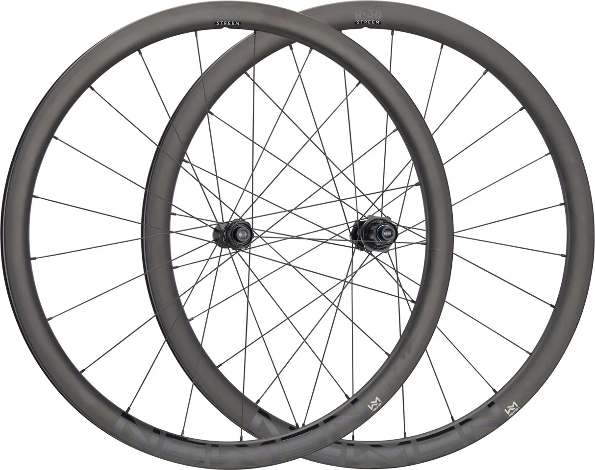 Newmen Set De Roues En Carbone Advanced SL R.38 Streem Disc Center Lock 28"