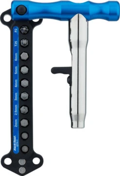 Parktool Poignée En T à Changement Rapide Avec Embouts QTH-1